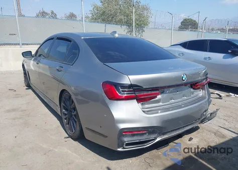 2022 BMW 740 I from USA, damaged, VIN WBA7T2C02NCG97593